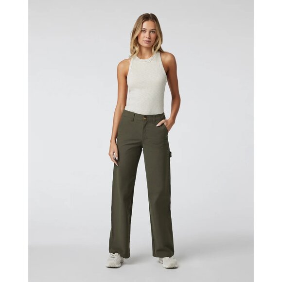 VUORI Getaway Carpenter Pants Women's Size XS in Dark Oregano - Picture 4 of 12